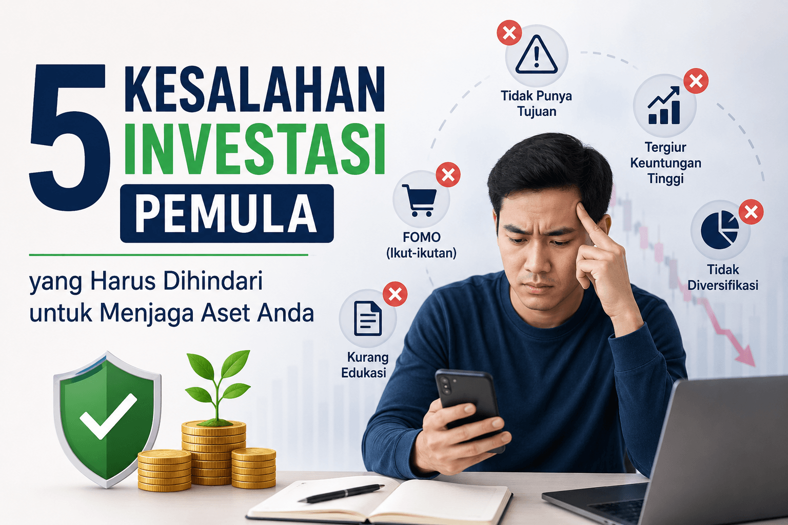 5 Kesalahan Investasi Pemula yang Harus Dihindari untuk Menjaga Aset Anda